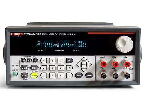 Keithley 시리즈 2200 USB 및 GPIB 프로그래밍 가능한 DC 파워 서플라이